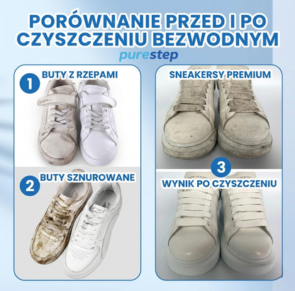 PureStep™ – Krem do Czyszczenia Białych Butów